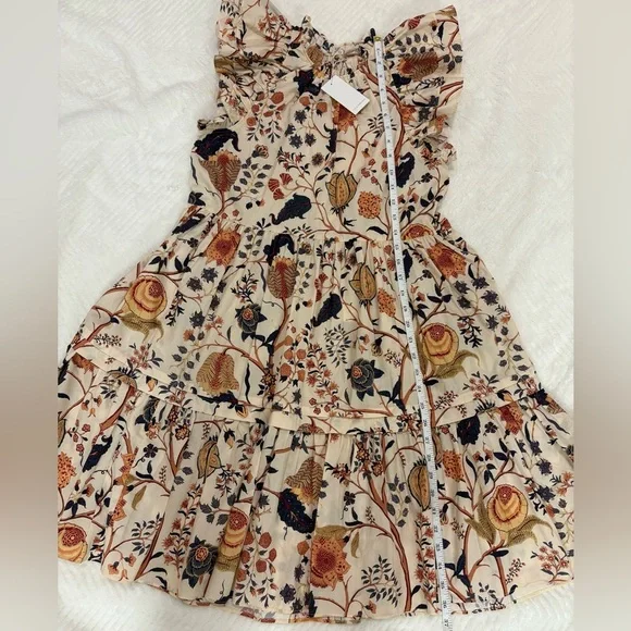 Ulla Johnson Eden Dress Daisy Mustard Yellow Size 0 NWT - Picture 12 of 14